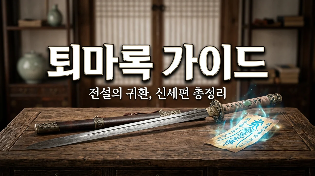 퇴마록 정주행 가이드: 신세편 소식부터 완벽한 읽는 순서 총정리