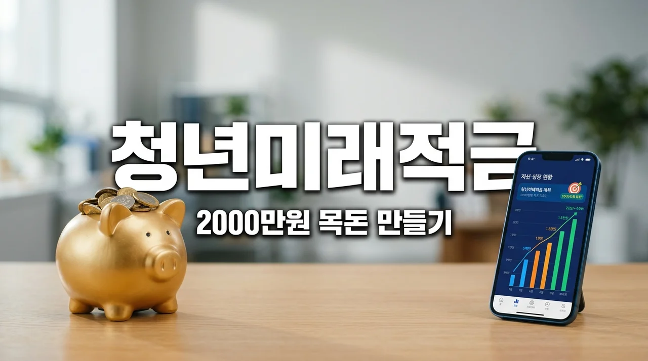 2026 청년미래적금 신청 방법 및 조건 총정리! 2천만 원 목돈 만들기