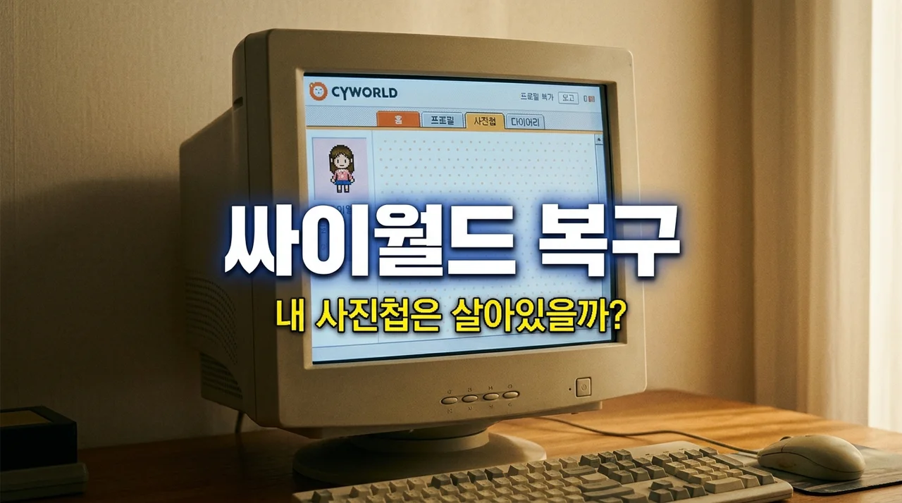 싸이월드 사진첩 복구 가능할까? 2026년 최신 근황 및 복원 방법