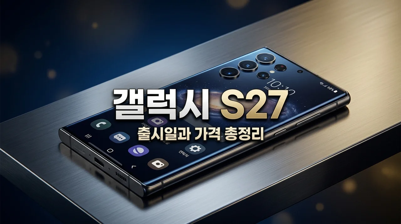 갤럭시 S27 출시일 가격 스펙 유출 정보, 칩셋 가격 폭등의 진실