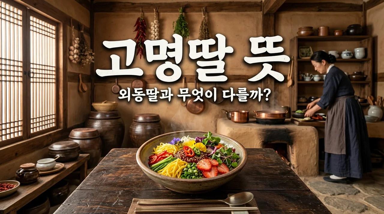 고명딸 뜻 완벽 정리! 외동딸과 차이점부터 유래까지 1분 완성