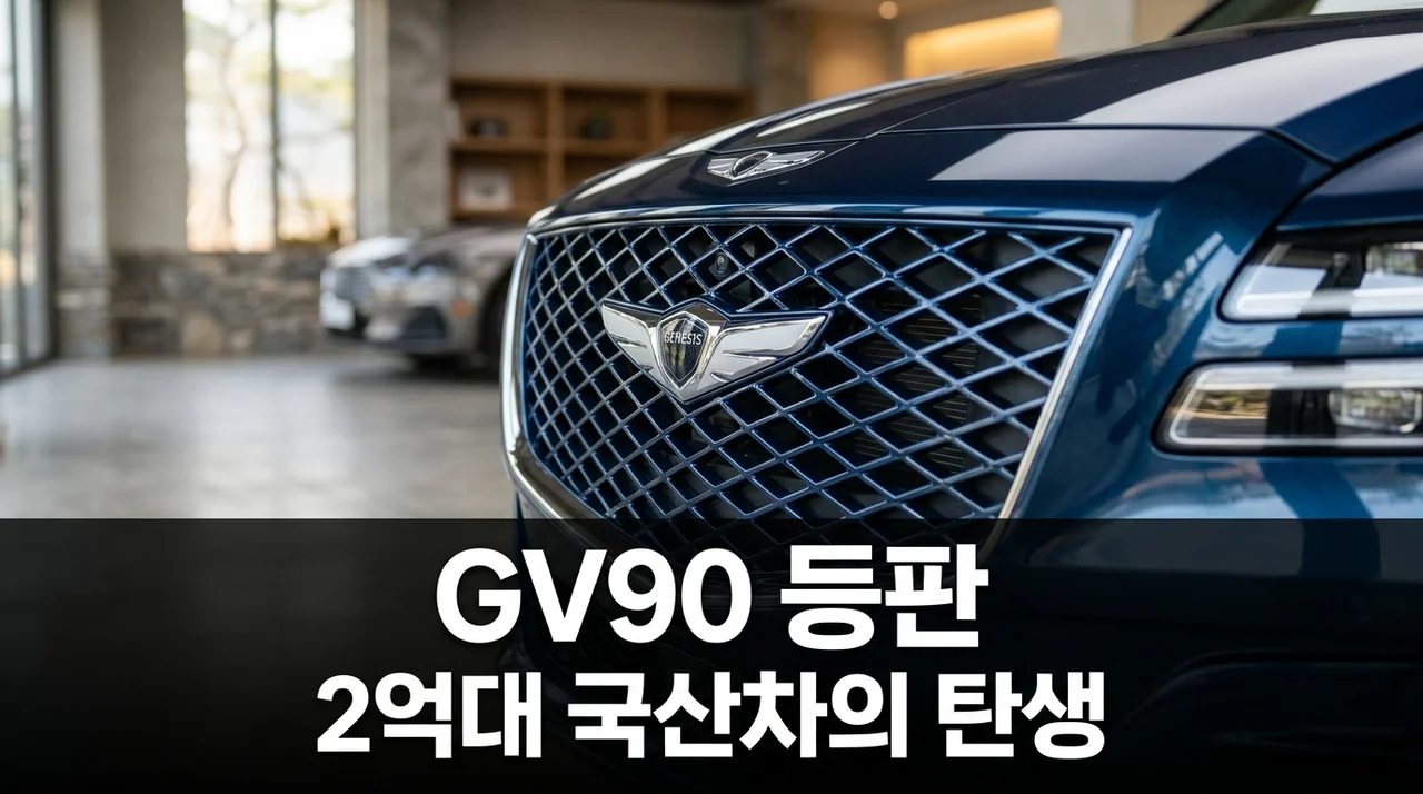 2억대 국산차 GV90 등판! 2026 제네시스 최신 스펙 및 가격 총정리