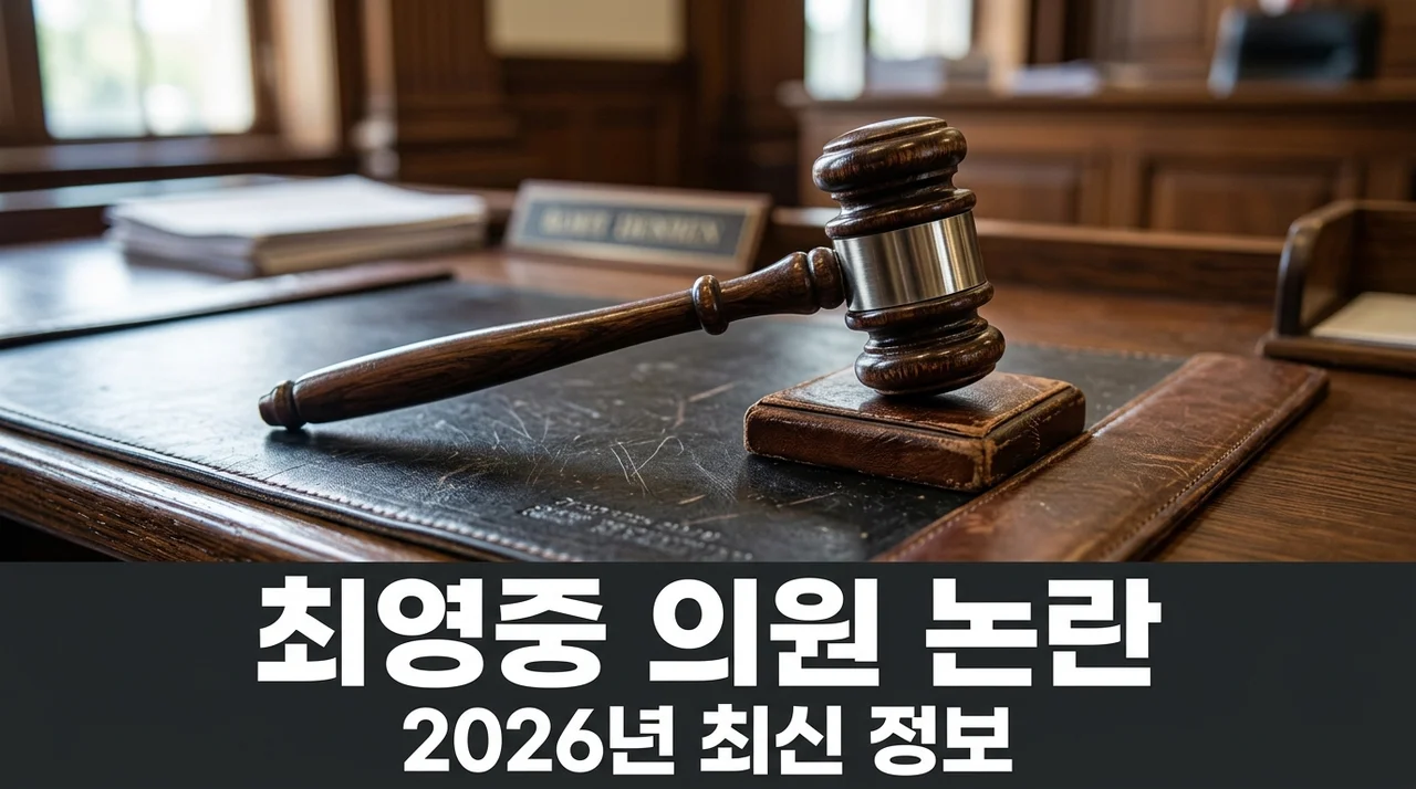 최영중 청주시의원 성매매 혐의 논란 및 프로필 (2026년 최신 정리)