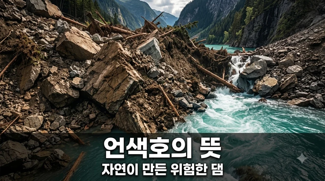 언색호 뜻 완벽 정리! 자연이 만든 거대한 댐의 형성 원리와 위험성
