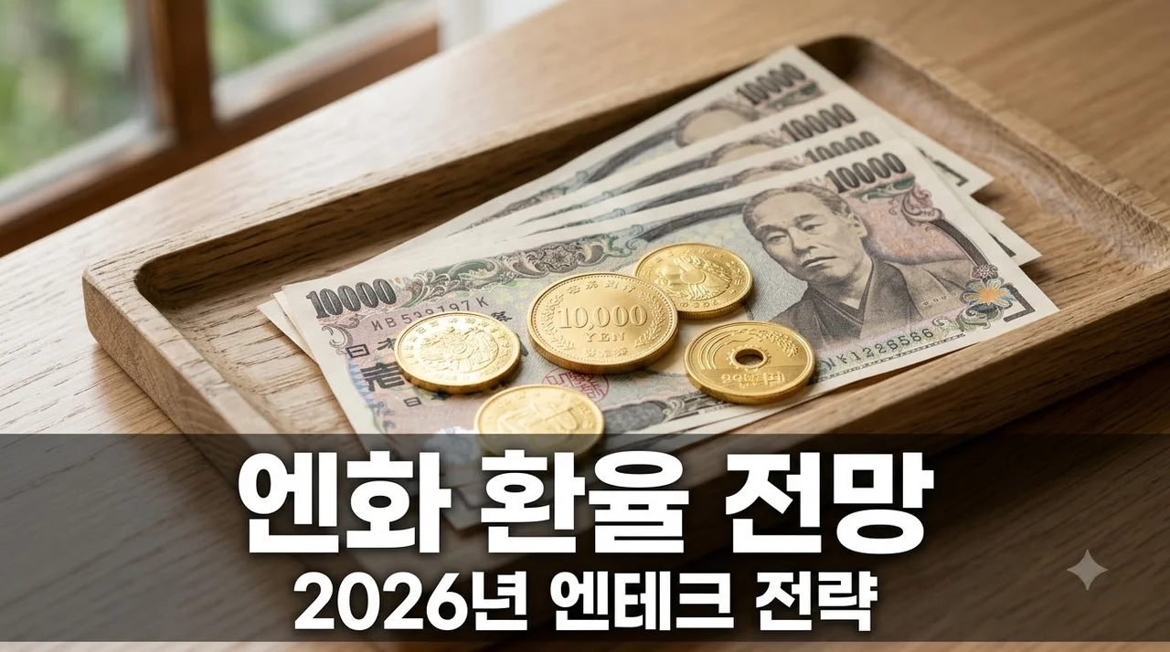 엔화 환율 전망 및 투자 전략: 2026년 엔저 탈출 시점과 환전 꿀팁