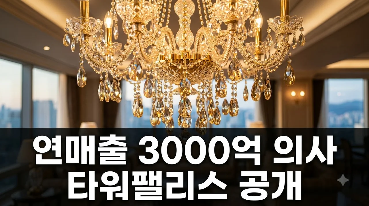 연매출 3000억 유명 의사 타워팰리스 공개! 성공 비결과 럭셔리 하우스 총정리