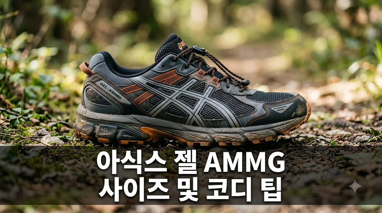 아식스 젤 AMMG 사이즈 코디 가이드! 트레일 러닝화의 정석