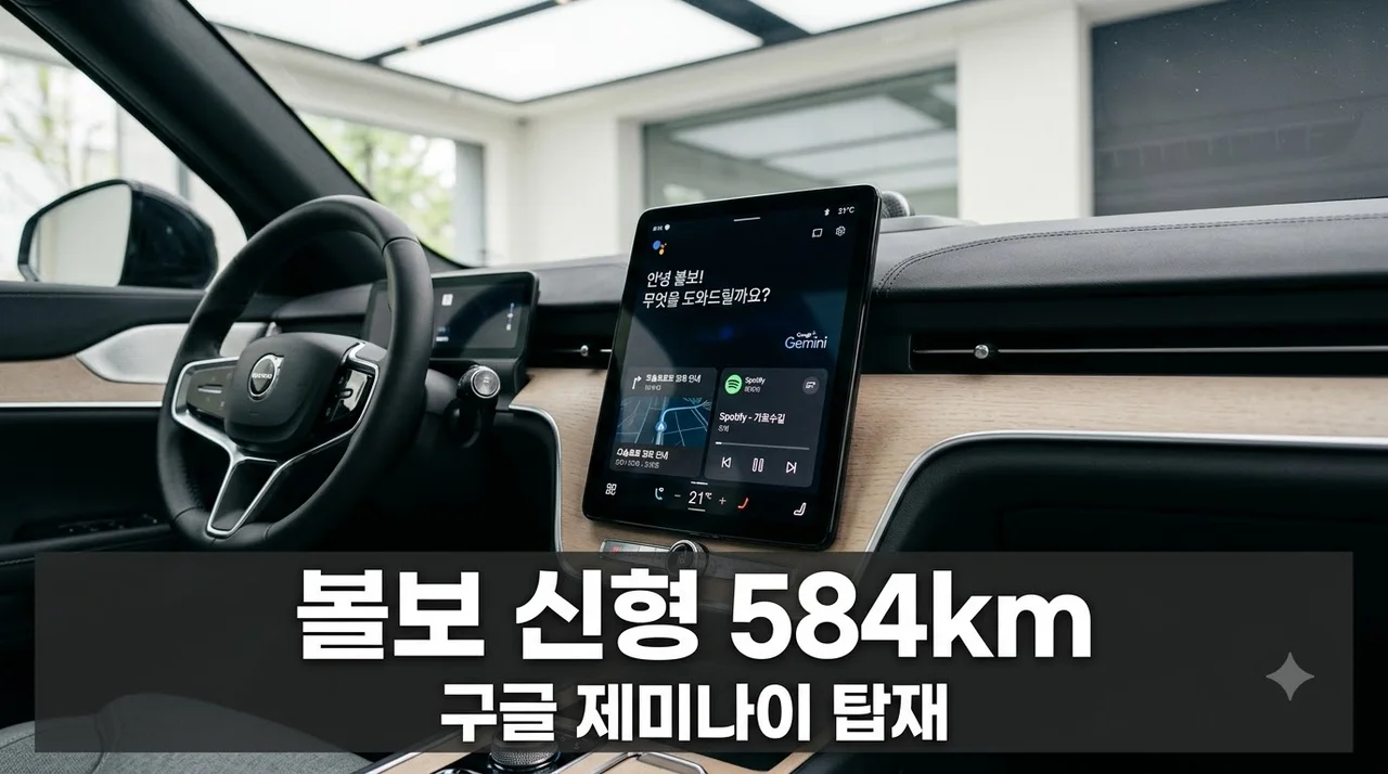 구글 AI 탑재 584km 달리는 볼보 신형 XC40·EX40 완벽 분석