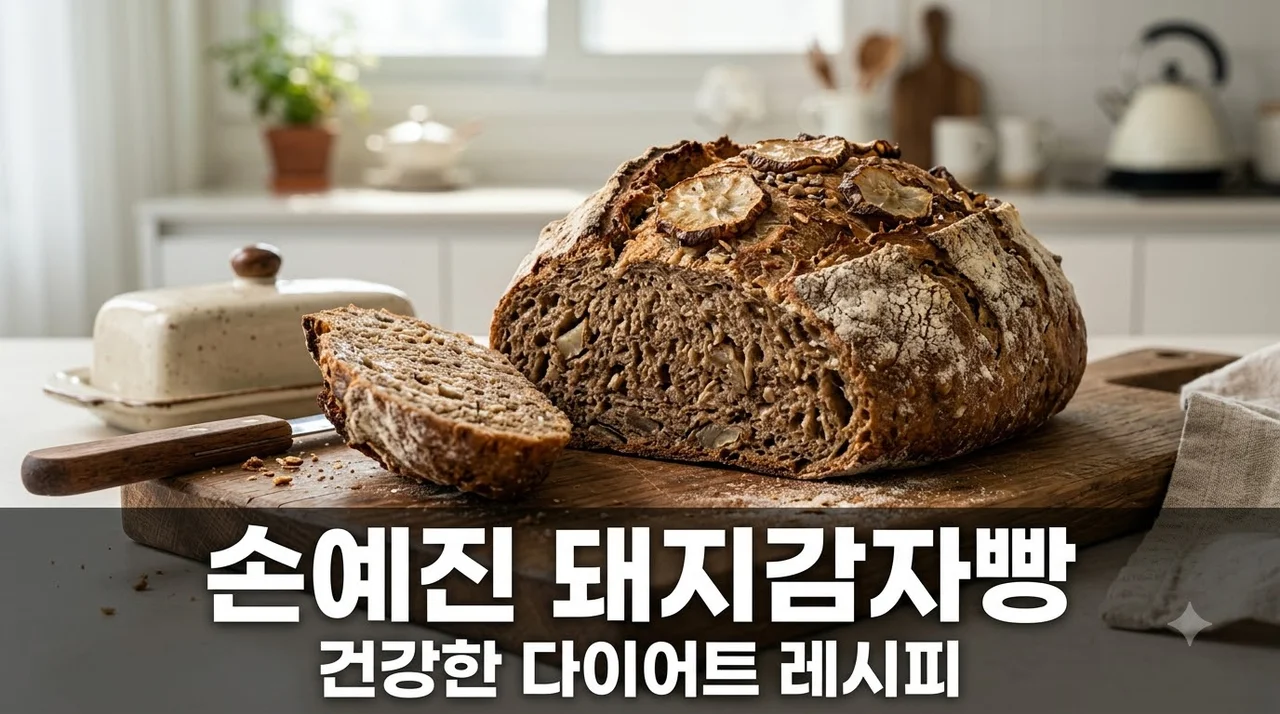 손예진 돼지감자빵 레시피와 효능, 다이어트 식단 관리 비결 총정리