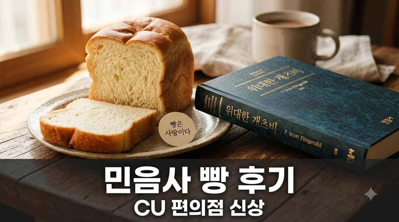 민음사 빵 CU 출시! 스티커 종류부터 구매 꿀팁까지 완벽 정리