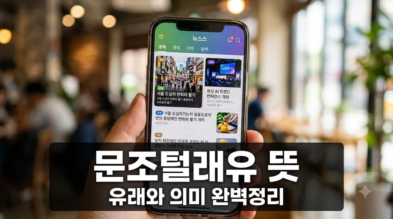 문조털래유 뜻 유래 완벽 정리! 무슨 의미인지 궁금하셨죠?