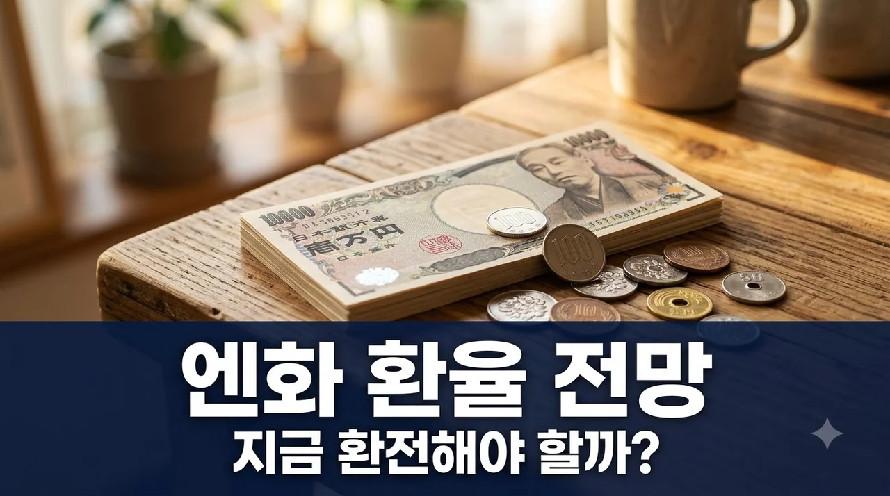 엔화 환율 전망 및 환전 꿀팁: 900원대 유지될까? 오늘 환율 완벽 분석