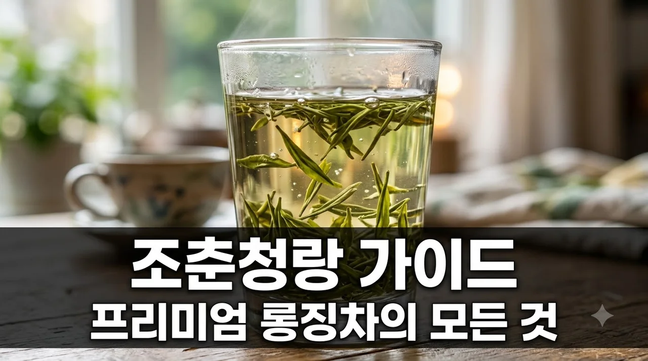 조춘청랑 프리미엄 롱징차 완벽 가이드: 효능부터 고르는 법까지
