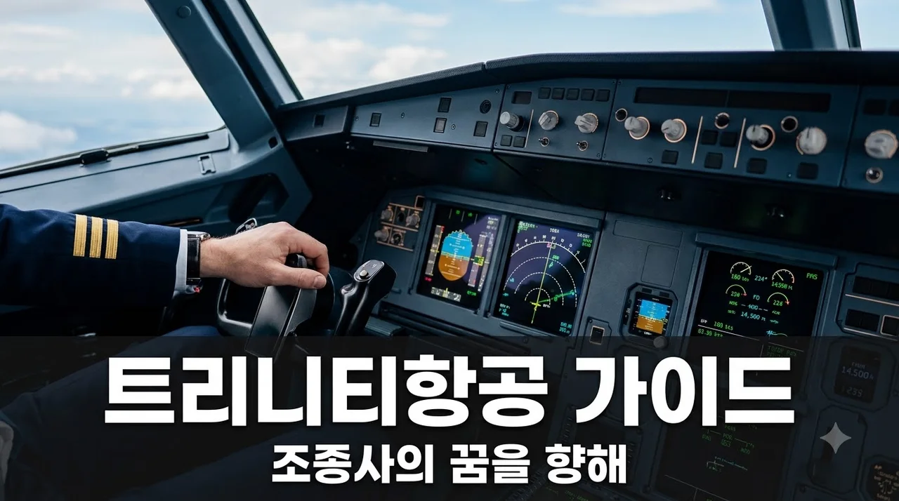 트리니티항공 가이드: 조종사 면장 취득 비용부터 취업 성공 전략까지