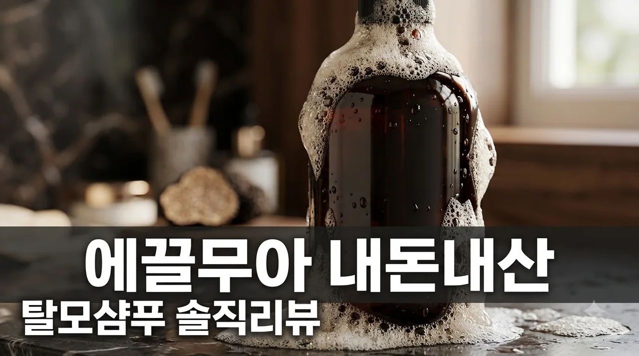 에끌무아 내돈내산 솔직 후기, 3개월 사용 후 결정한 탈모 샴푸 정착기