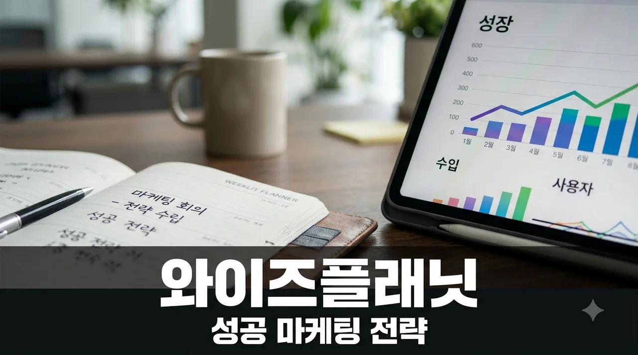 와이즈플래닛컴퍼니 마케팅 성과 분석: 매출 퀀텀점프 비결 3가지