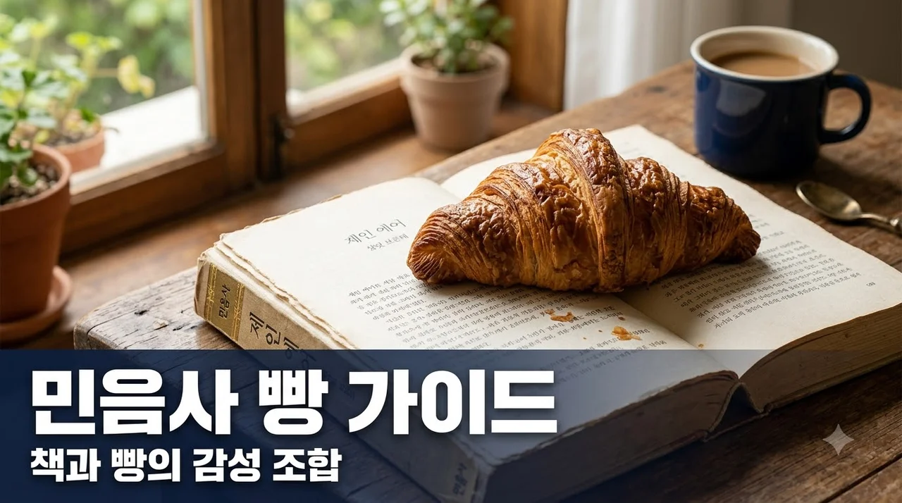 민음사 빵 총정리: 메뉴부터 가격, 판매 위치까지 한눈에 확인하기