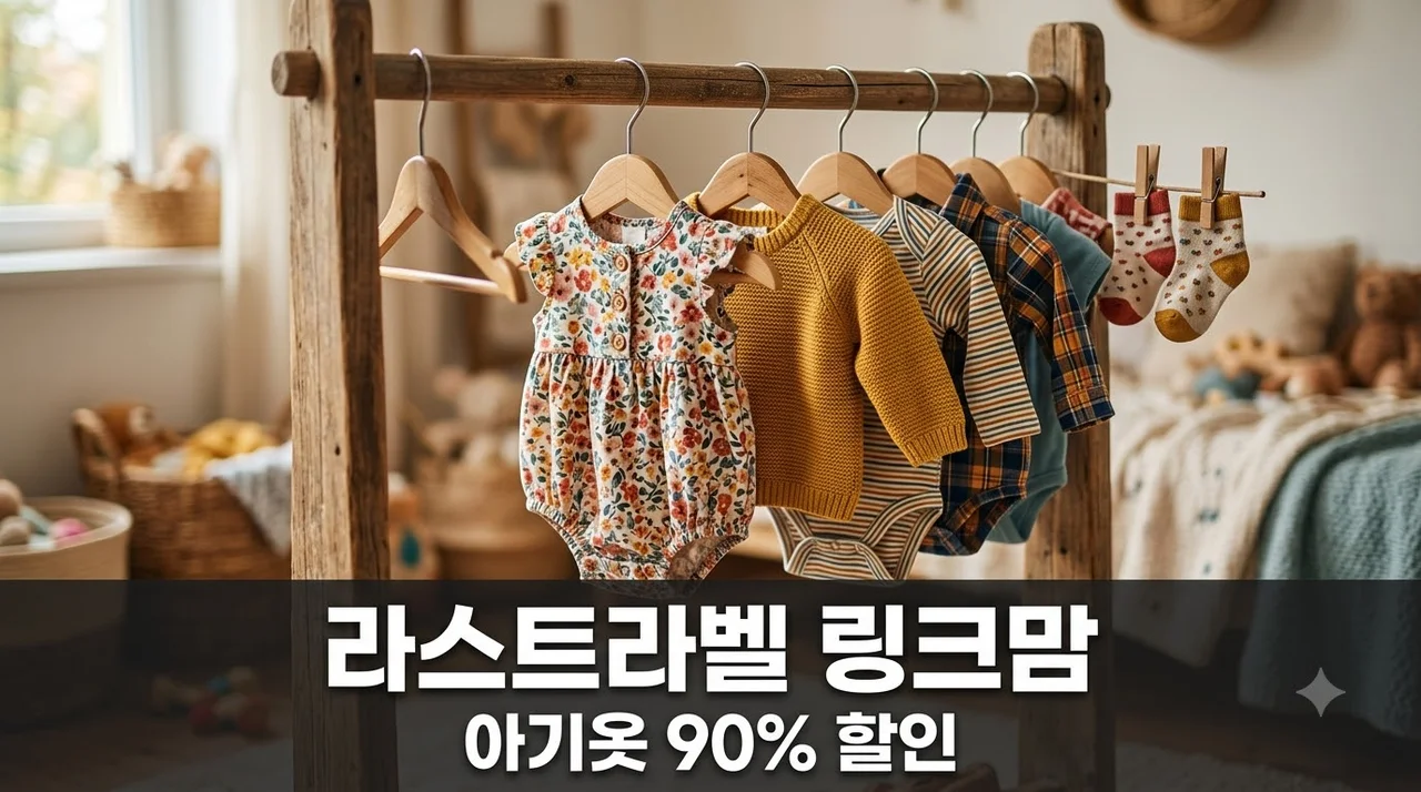 라스트라벨 링크맘점 용인 아기옷 90% 할인 쇼핑 꿀팁 총정리