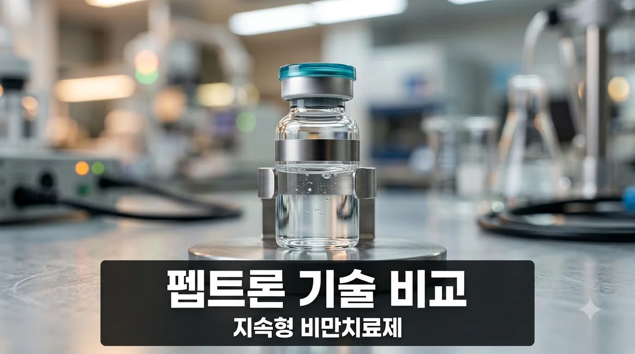 펩트론 스마트데포 기술 비교 3가지 — 비만치료제 투여 주기·릴리 계약 정리
