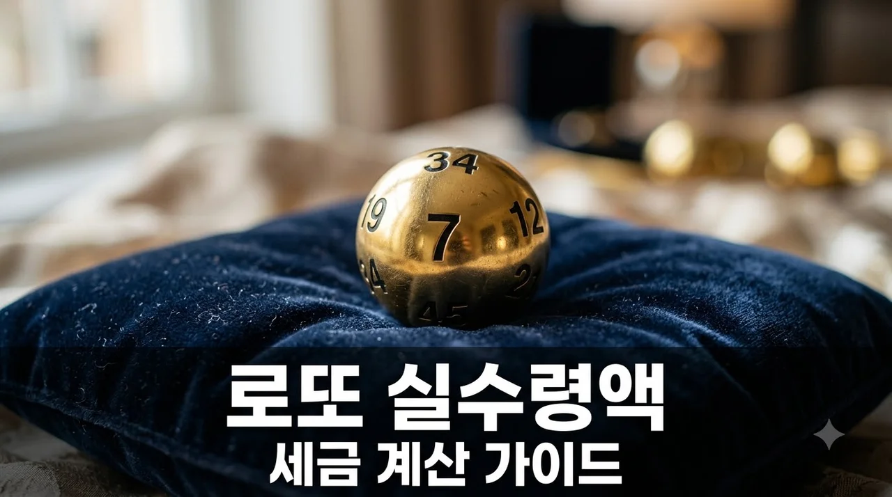 로또 당첨금 세금 계산기: 2026년 등수별 실수령액 및 수령 방법
