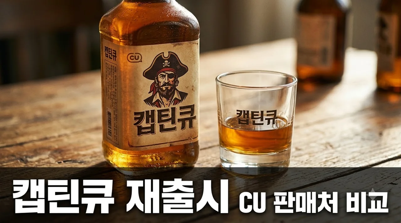 CU 캡틴큐 한정판 판매처 3곳 비교 — 재고 확인법 및 가격 정보
