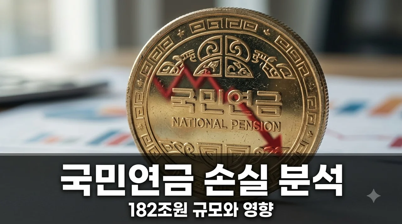 국민연금 182조원 손실 분석 — 내 연금 수령액 영향과 원인 비교